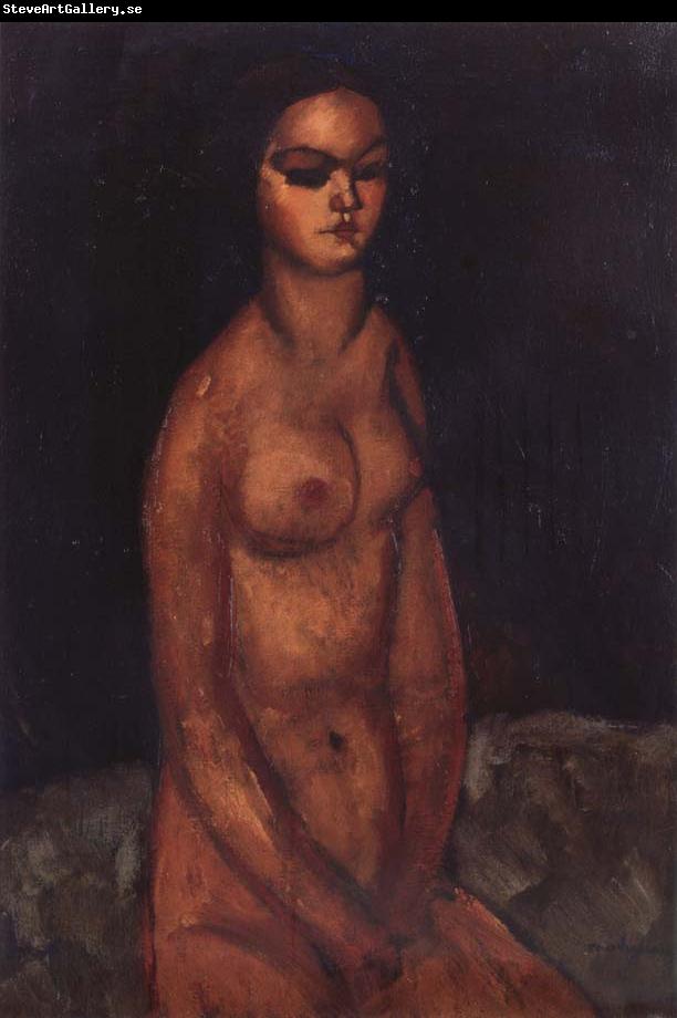 Amedeo Modigliani Nudo Seduto